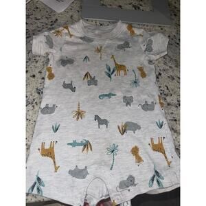Carter’s Baby Boy Safari Romper Size 12 months